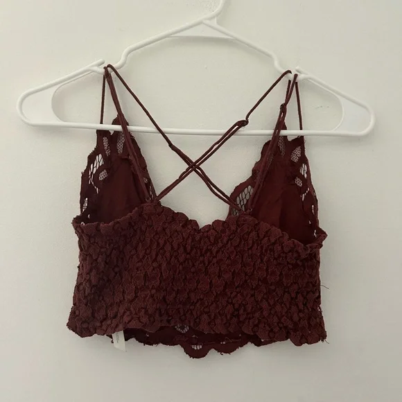 Brown Free People Bralette - Picture 2 of 3